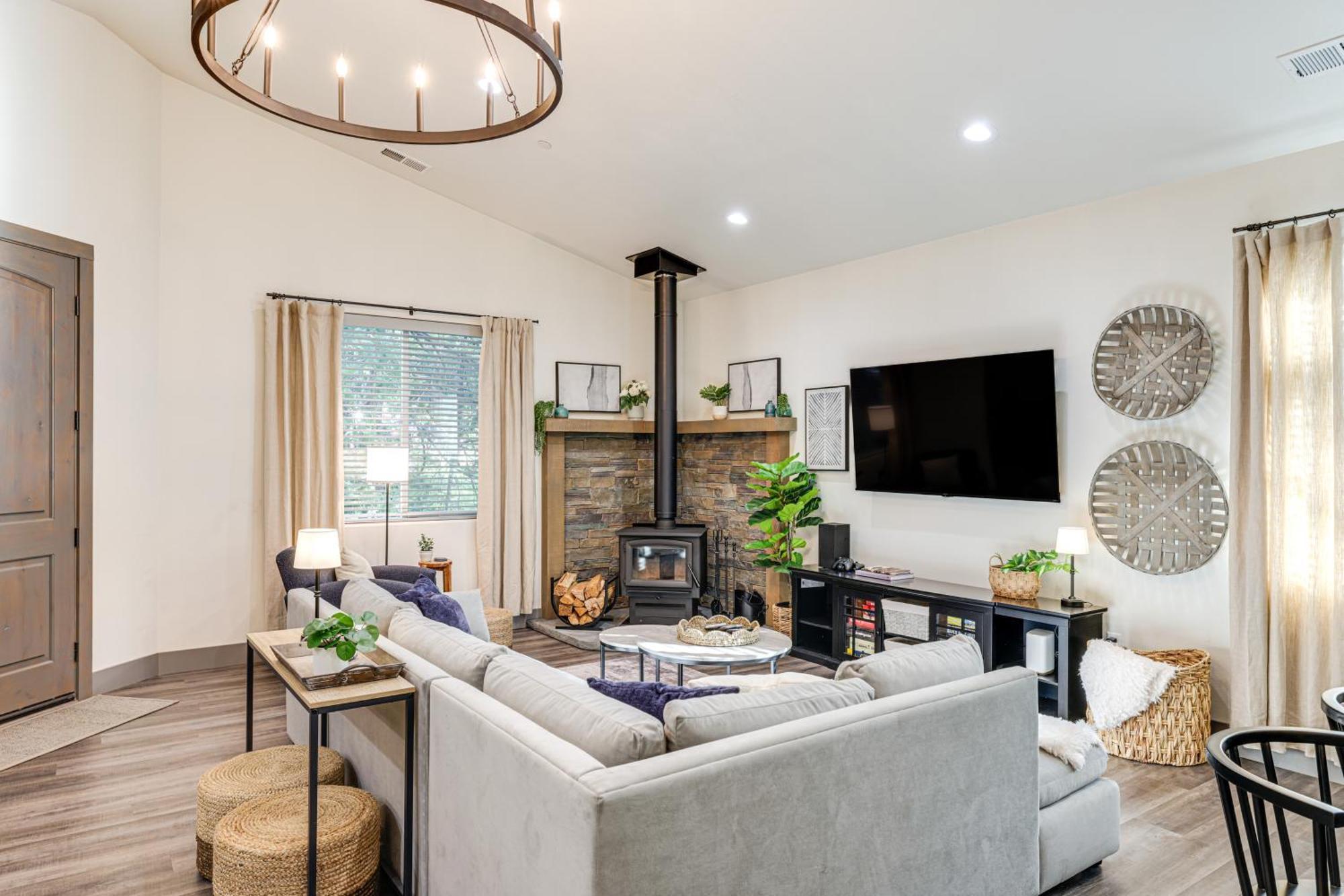 Picturesque Escape With Patio And Game Room!